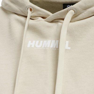 Hummel Legacy Cropped Hoodie - Pumice Stone