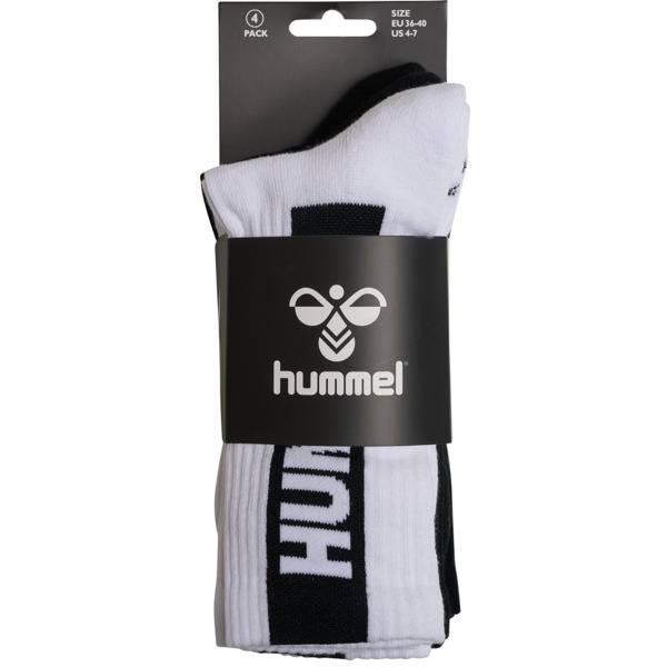 Hummel LEGACY Core 4-pack Socks Mix - White/Black