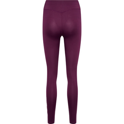 Hummel MT Chipo Mid Waist Tights – Grape Wine