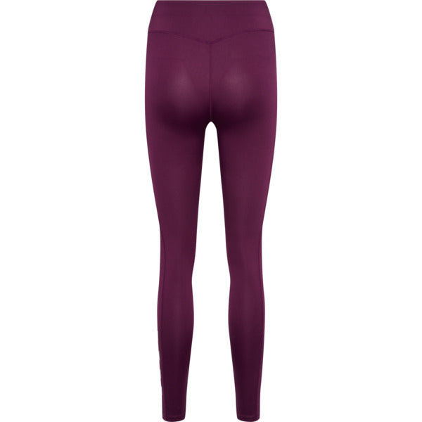 Hummel MT Chipo Mid Waist Tights – Grape Wine