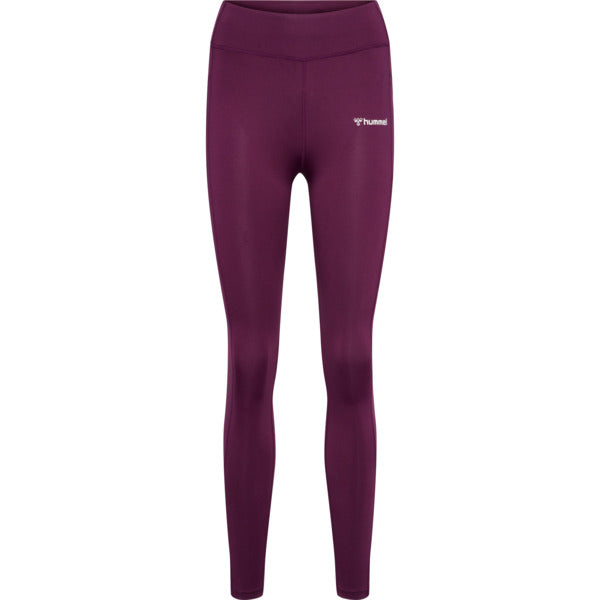 Hummel MT Chipo Mid Waist Tights – Grape Wine