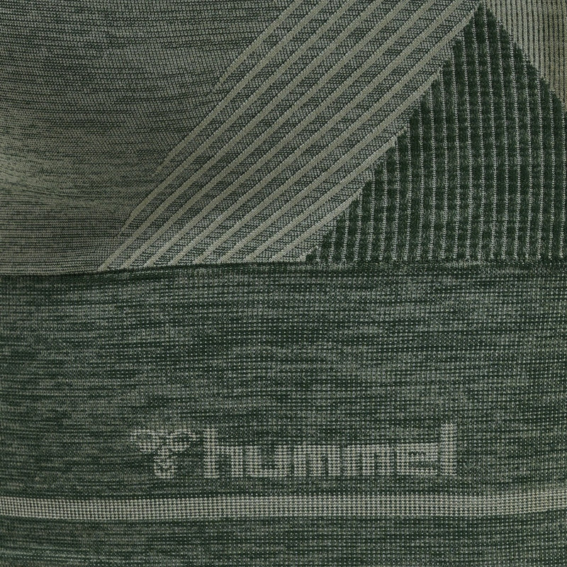 Hummel SKY Seamless Sports Top – Darkest Spruce/Basil Melange