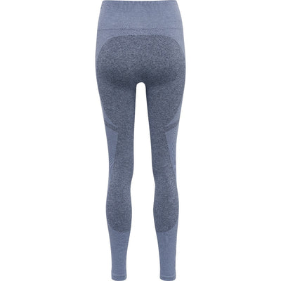 Hummel KARINA Seamless HW Tights – Black Iris/Coronet Melange