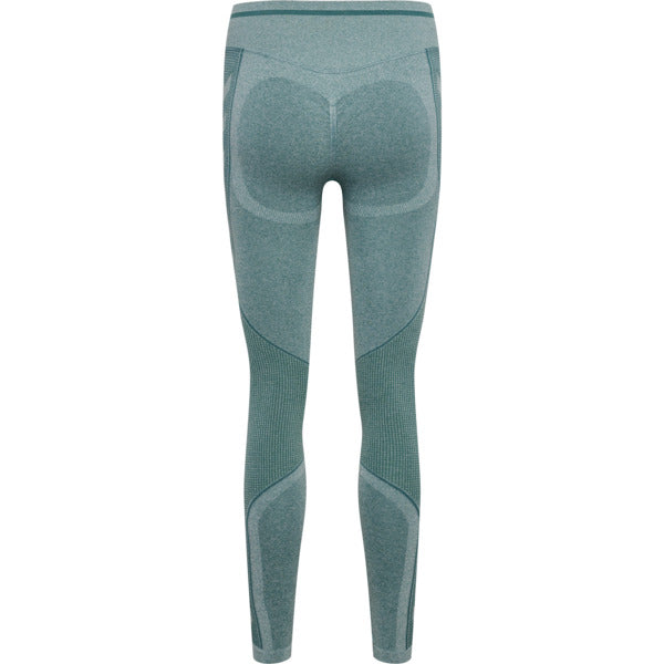 Hummel LULU Seamless Scrunch Tights - North Atlantic Melange