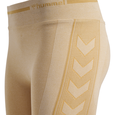 Hummel LULU Seamless Scrunch Tights - Curds & Whey Melange