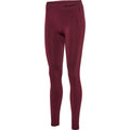 Hummel Shaping Seamless Mid Waist Tights - Zinfandel