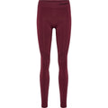 Hummel Shaping Seamless Mid Waist Tights - Zinfandel