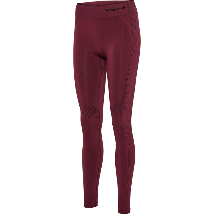 Hummel Shaping Seamless Mid Waist Tights - Zinfandel
