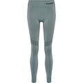 Hummel Shaping Seamless Mid Waist Tights - Chinois Green