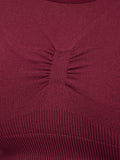 Hummel Shaping Seamless Sports Top - Zinfandel