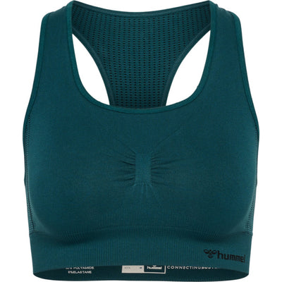 Hummel Shaping Seamless Sports Top - Deep Teal