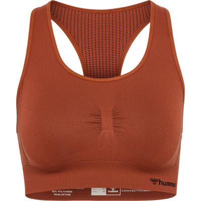 Hummel Shaping Seamless Sports Top - Arabian Spice