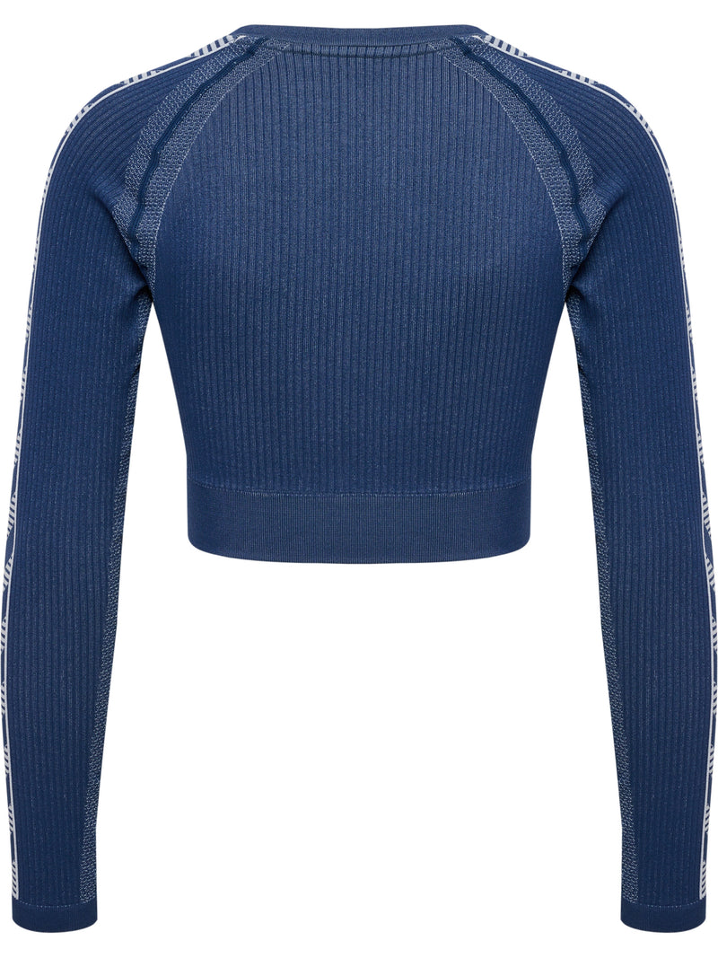 Hummel Blaze Seamless T-shirt L/S – Insignia Blue