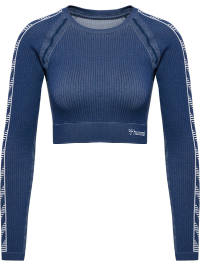 Hummel Blaze Seamless T-shirt L/S – Insignia Blue