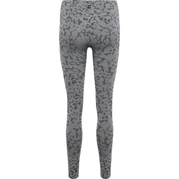 Hummel MT PI Seamless Mid Waist Tights - Sharkskin