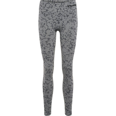 Hummel MT PI Seamless Mid Waist Tights - Sharkskin