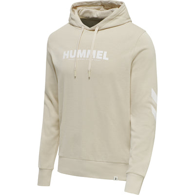 Hummel LEGACY Logo Hoodie – Pumice Stone