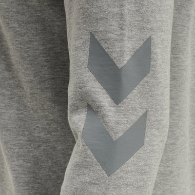 Hummel LEGACY Logo Hoodie – Grey Melange