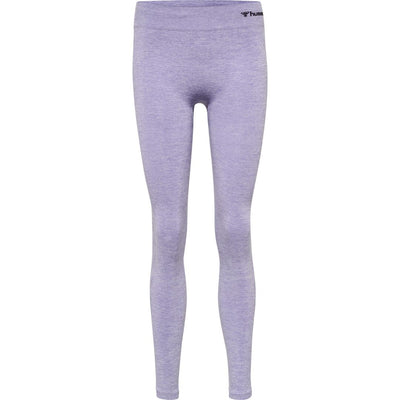 Hummel CI Seamless Mid Waist Tights – Lavender Melange