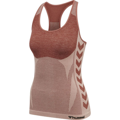 Hummel CLEA Seamless Top – Withered Rose/Rose Tan Melange