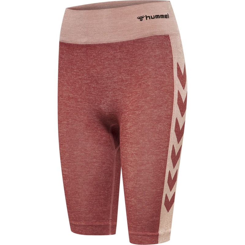 Hummel CLEA Seamless Cycling Shorts – Withered Rose/Rose Tan Melange