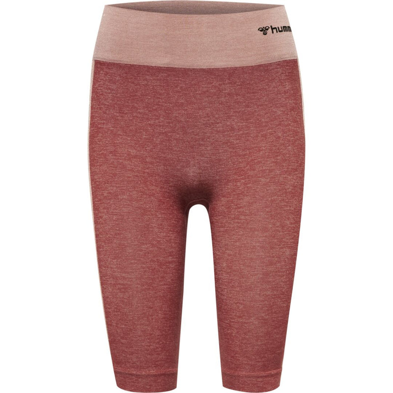 Hummel CLEA Seamless Cycling Shorts – Withered Rose/Rose Tan Melange