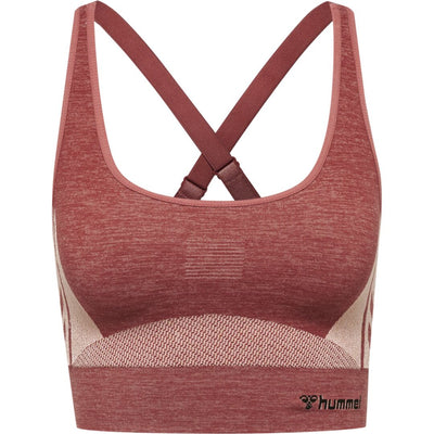 Hummel CLEA Seamless Sports Top – Withered Rose/Rose Tan Melange