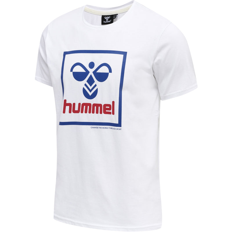 Hummel ISAM 2.0 T-shirt - White/Blue/Red