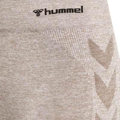 Hummel CI Seamless Mid Waist Tights – Driftwood Melange