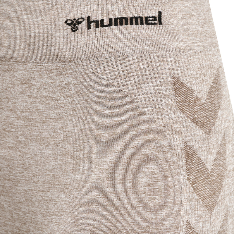 Hummel CI Seamless Mid Waist Tights – Driftwood Melange