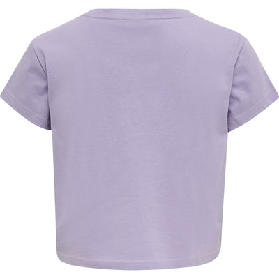 Hummel Legacy Woman Cropped T-shirt - Pastel Lilac