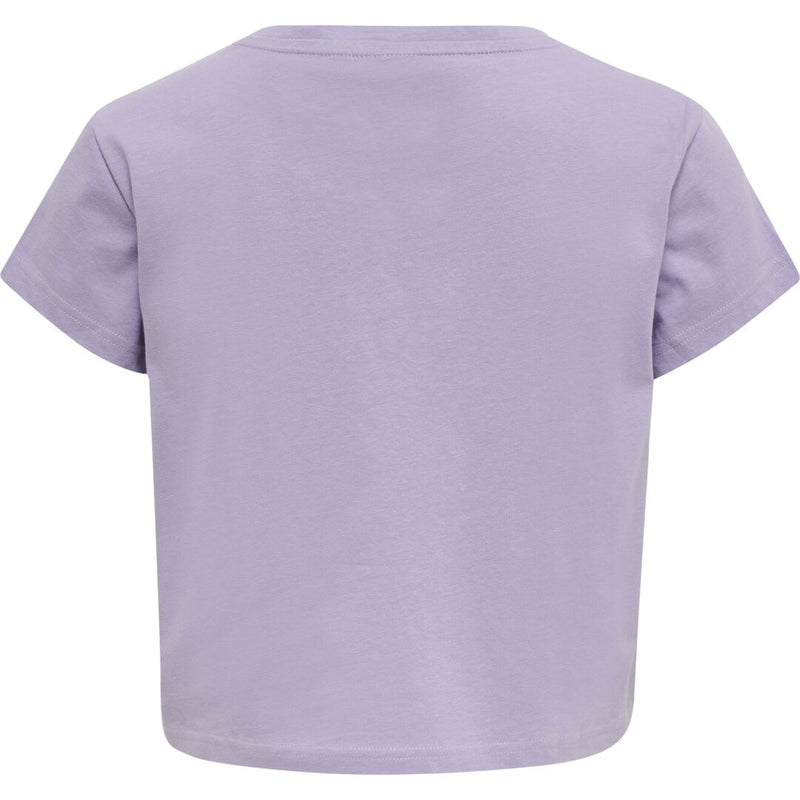 Hummel Legacy Woman Cropped T-shirt - Pastel Lilac
