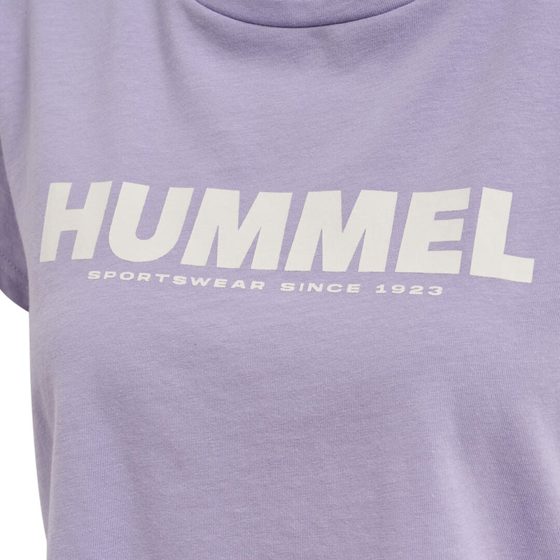 Hummel Legacy Woman Cropped T-shirt - Pastel Lilac