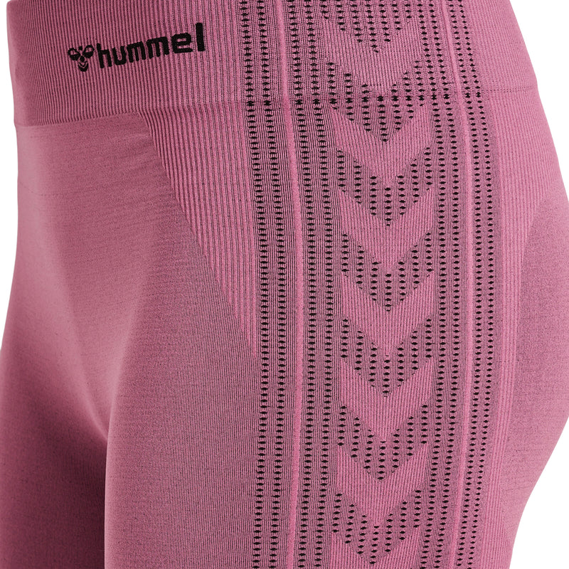 Hummel Shaping Seamless MW Shorts - Heather Rose