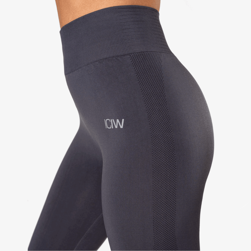Define Seamless Tights Graphite » Køb ICANIWILL hos Muscle House