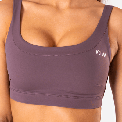 ICANIWILL Nimble Sports Bra Faded Violet