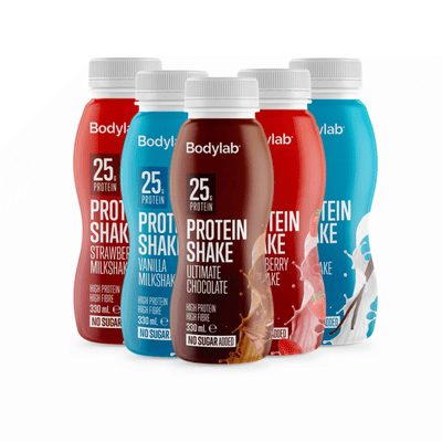 Bodylab - Protein Shakes 6x 330ml Bland Selv - MuscleHouse.dk