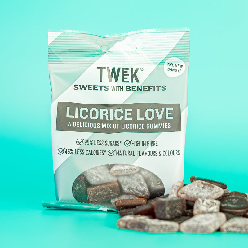 TWEEK Candy - Licorice Love (4x80g)