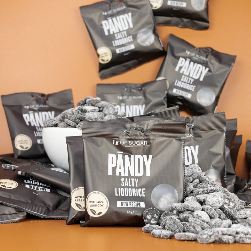 PANDY CANDY - Salty Licorice (6x50g)