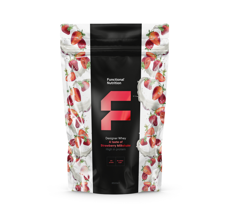 Functional Nutrition Designer Whey - Strawberry Milkshake (850g)