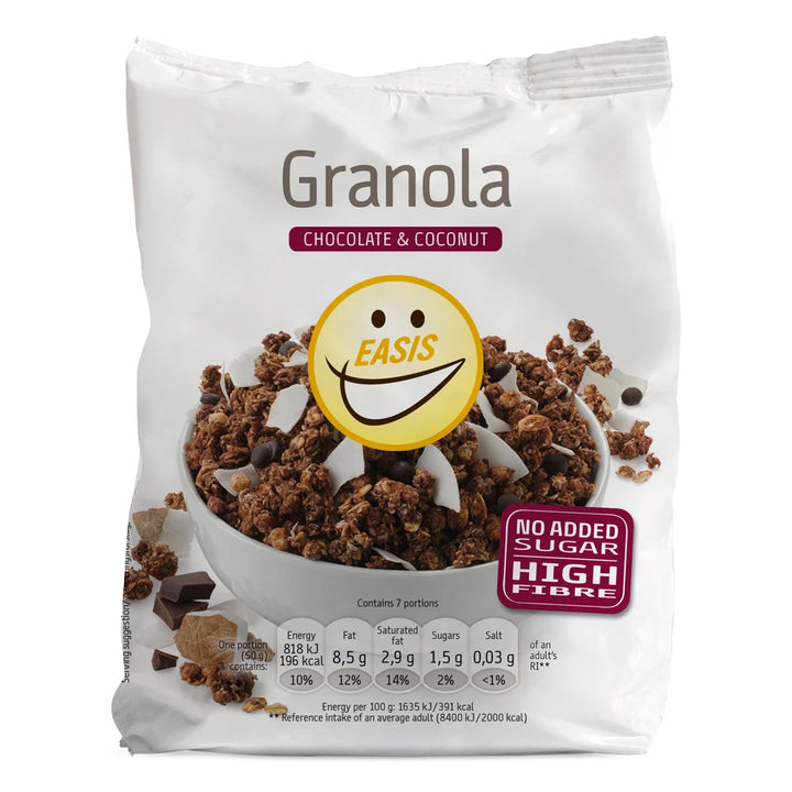 EASIS Morgenmad - Granola Chocolate Coconut (350g)