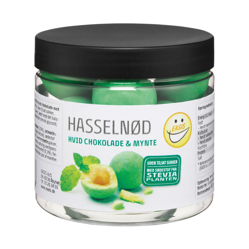 EASIS Mandler og Choko Knas (80g) - Hasselnød & mynte