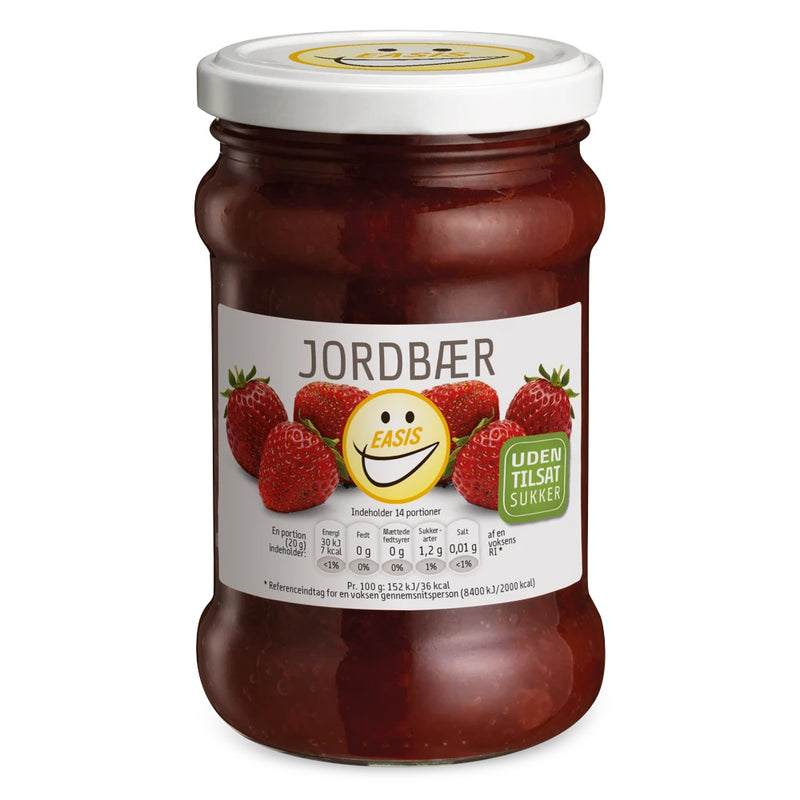 EASIS Marmelade (285g) - Jordbær