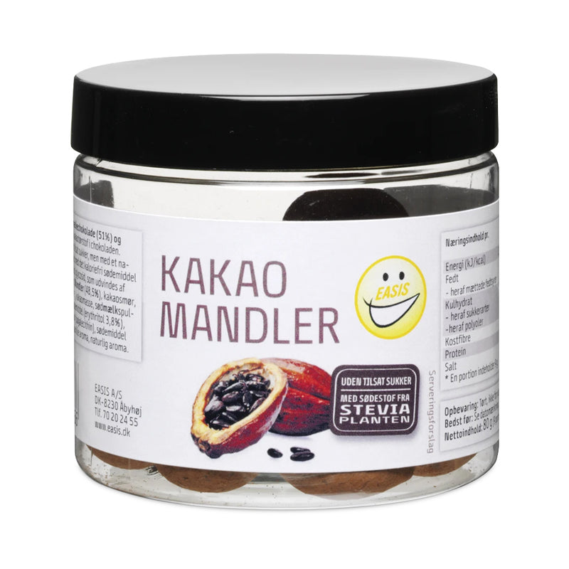 EASIS Mandler og Choko Knas (80g) - Kakaomandler