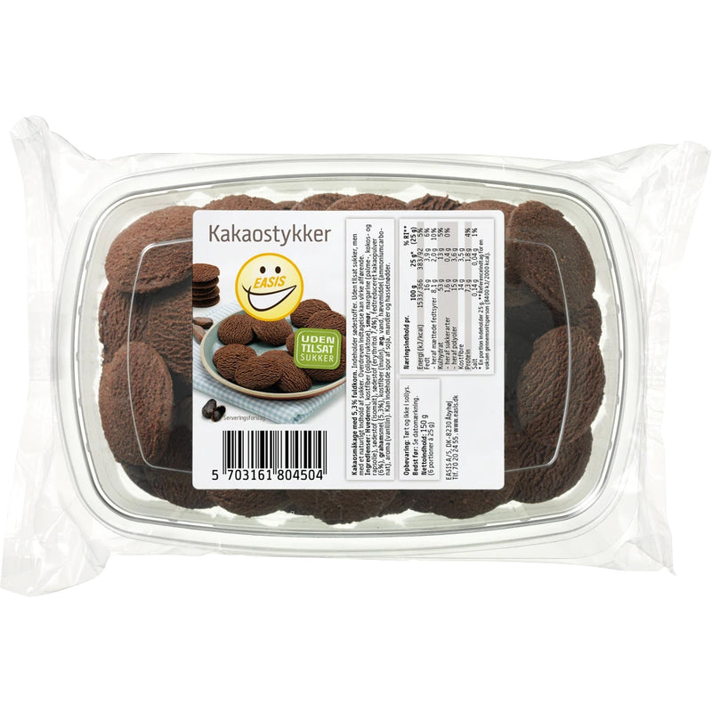 EASIS Småkager (150g) - Kakaostykker