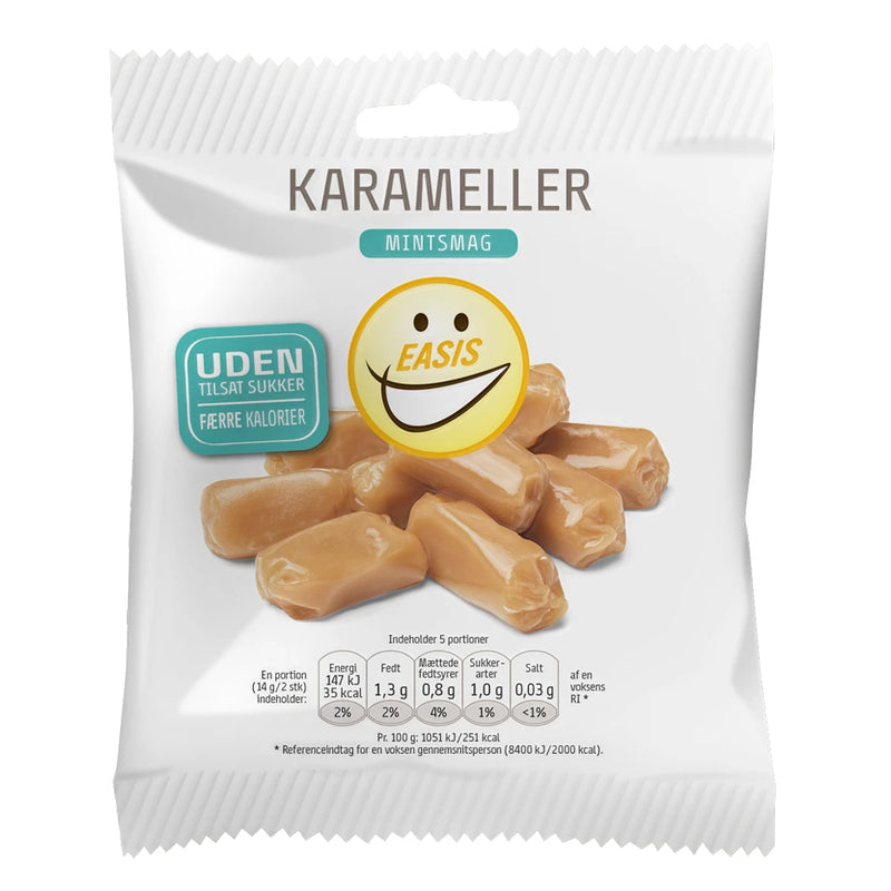 EASIS Karameller (70g) - Mintsmag