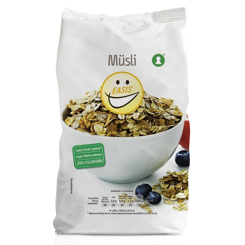 EASIS Morgenmad (600g) - Müsli