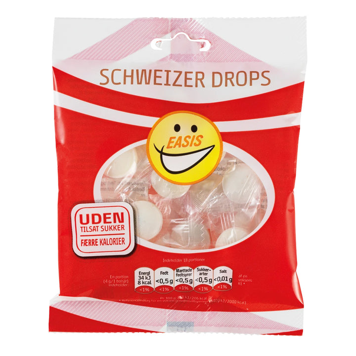 EASIS Bolsjer (70g) - Schweizer Drops