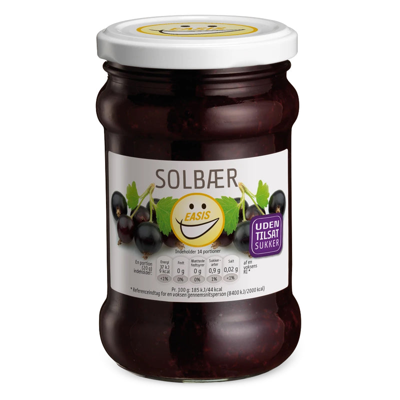 EASIS Marmelade (285g) - Solbær