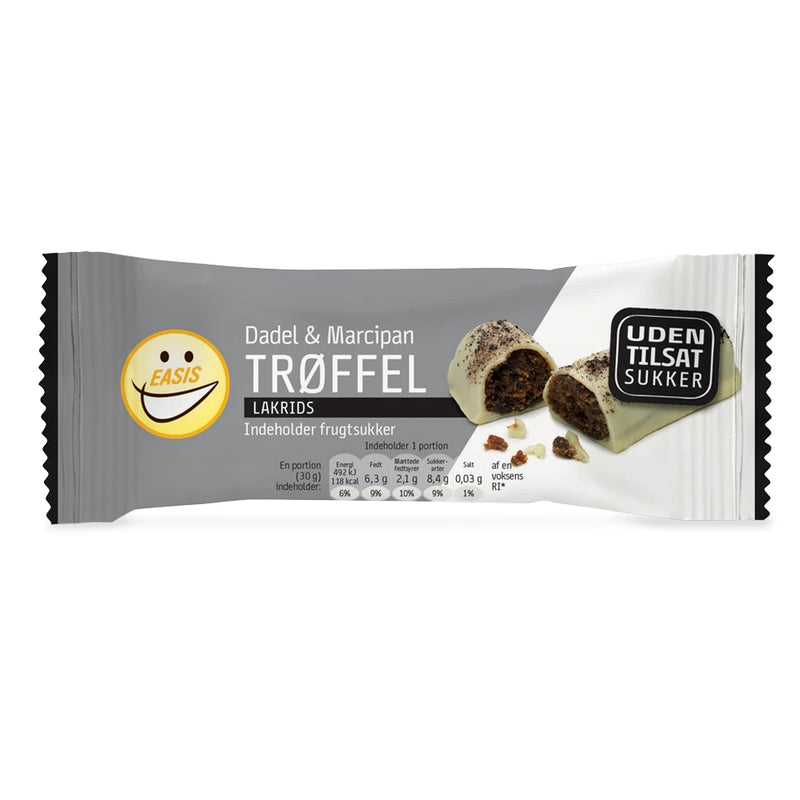 EASIS Trøffel (30g) - Dadel og Marcipan Lakrids
